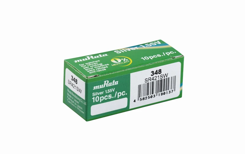 Murata 348 (SR421SW) 1.55V - Boîte de 10