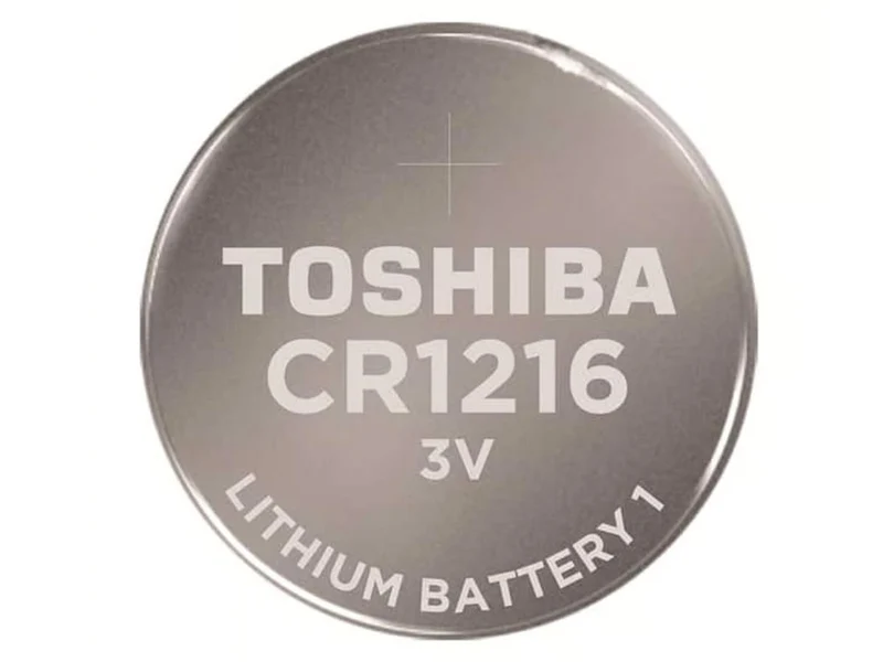 Toshiba CR1216 3V Coin Lithium Battery - Per Unit