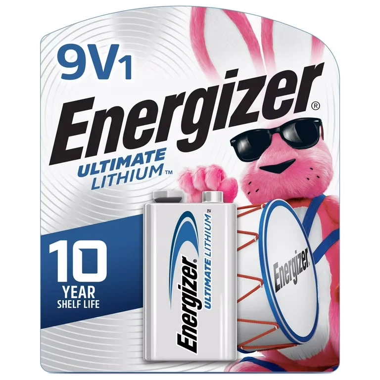Energizer L522 9 Volt Lithium Battery - 1 Pack